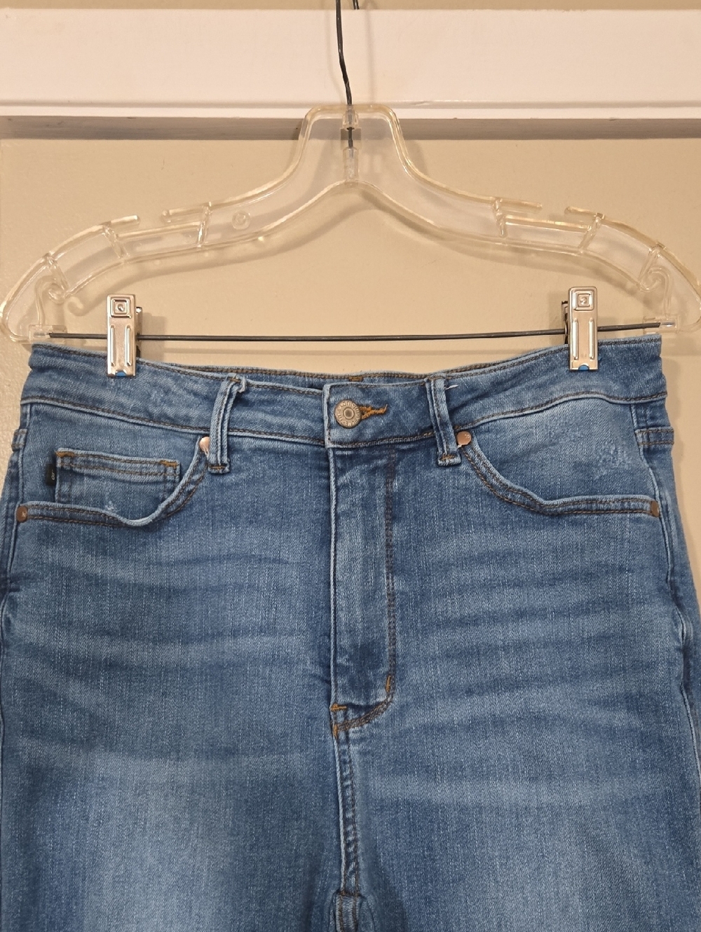 Judy Blue Classic High-Rise Blue Women's Skinny Jeans Size 11/30 - Picture 2 of 7